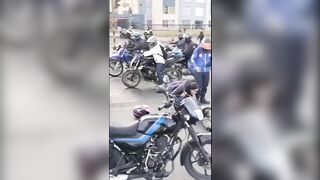 Biker Shows Woman His Ripped Genitals