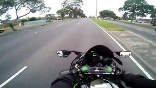 Cyclist Witnesses Horrific Accident As Man Gets Off Bike