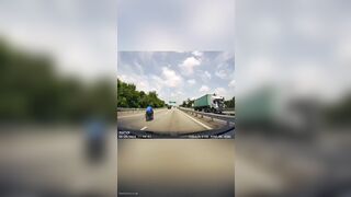 Cyclist Brutally Dismembered By Partition