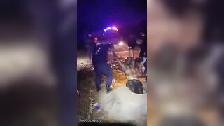 Swollen Man Pulled Out Of Hole