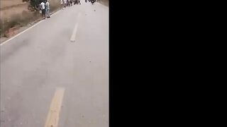 Brazilian Motorcyclist Killed In Wild Accident