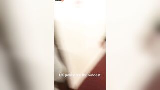 British Police Officer Filmed At Domestic Fight