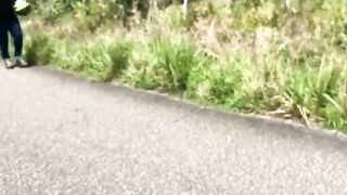 Brutal Accident Involving A Group Of Motorcyclists