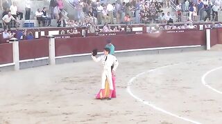 The Bull Seriously Injured Two Matadors, One Of Whom Had A Scrotal Injury
