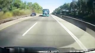 Bus Hits Person