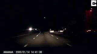 Car Burns On Highway
