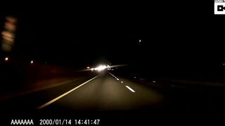 Car Burns On Highway