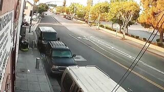 Car Crashes Directly Into Parked SUV