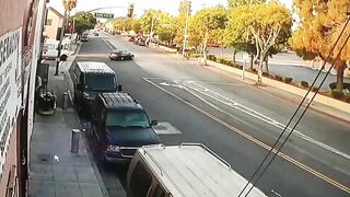 Car Crashes Directly Into Parked SUV