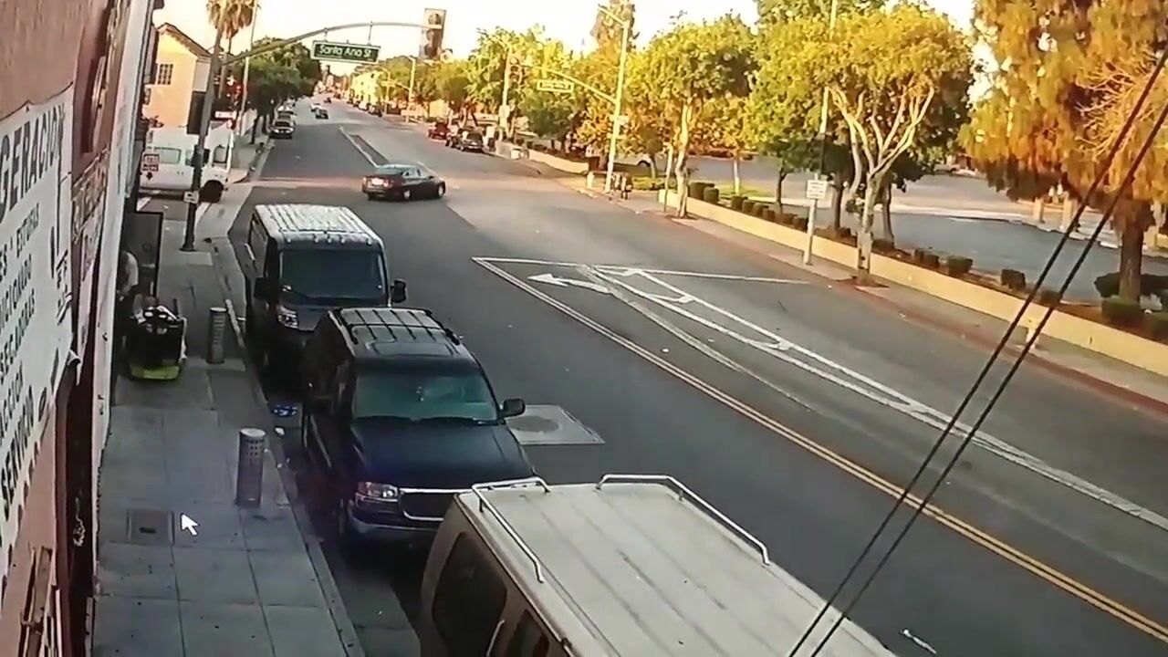 Car Crashes Directly Into Parked SUV