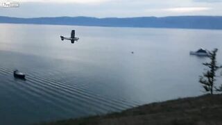 Cessna Glides And Crashes Into Lake Baikal, Russia