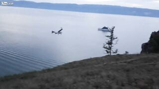 Cessna Glides And Crashes Into Lake Baikal, Russia