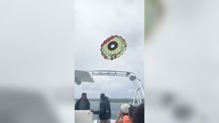 Couple Plunges To Beach After Paragliding Rope Breaks