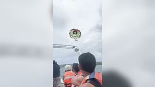Couple Plunges To Beach After Paragliding Rope Breaks