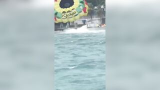 Couple Plunges To Beach After Paragliding Rope Breaks