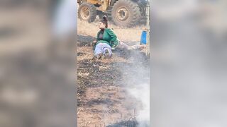 Couple Electrocuted While Trying To Put Out Fire