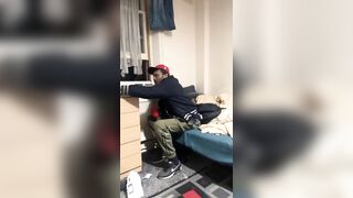 A Madman Accidentally Sets Himself On Fire