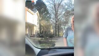 Crazy Woman Stuck In Traffic Then Reached Level 10 Karen Screaming