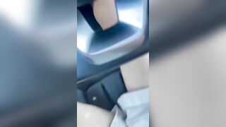 Crazy Guy In Sweatshirt Wants His Door Mirror