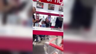 Weird Girl Caught Filming Miniskirt At Costco