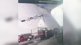 Bicyclist Hit By Truck