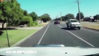 The Cyclist Was Thrown Nine Meters Into The Air And Could Not Escape