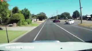 The Cyclist Was Thrown Nine Meters Into The Air And Could Not Escape