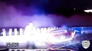 Civilians Rescued Dashcam Passenger From Burning Vehicle
