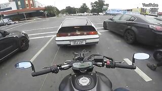 Dashcam Footage Shows Moment A Truck Slams Into An Inattentive Car