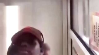 Depraved Burger King Employee Shows Credit Card To Customer