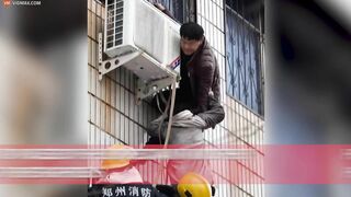 Disabled Man Rescues Pregnant Woman From Burning Building