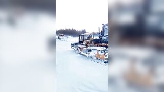 The Driver Sank His Machine Into The Frozen River Bottom