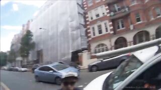 Driver Hits Cyclist On Wrong Side Of Road