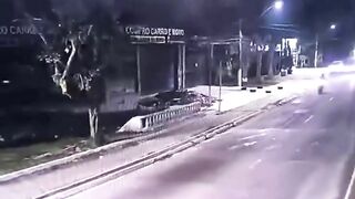 Drunk Driver Hits Singer On Motorcycle