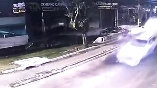 Drunk Driver Hits Singer On Motorcycle