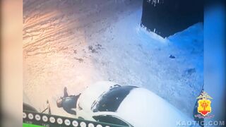 Drunk Man Falls In The Wrong Place