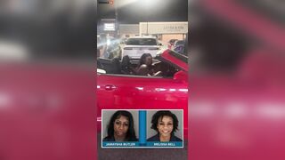 Drunk Woman Tries To Escape Arrest And Drives Away With Police