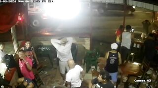 Drunk Man Falls Under Truck