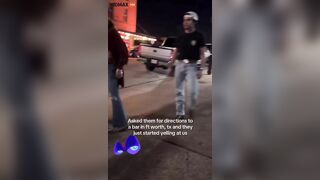 Drunk Tow Truck Scumbag Karen Attacks Woman And Asks For Directions