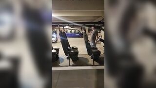 This Guy Regrets Trying To Steal That Golf Cart