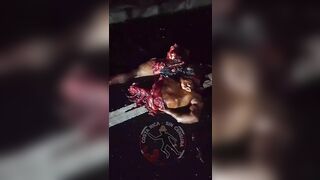 Man's Body Torn Apart On Highway