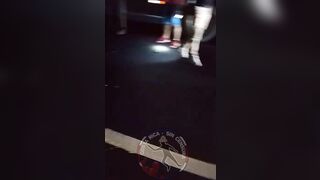 Man's Body Torn Apart On Highway