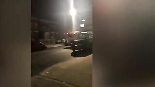 Empty MTA Buses Roll Back Several Blocks