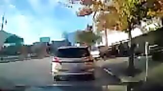 The Conceited Idiot Pushed His Way Past Everyone Waiting In The Parking Lot