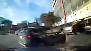 The Conceited Idiot Pushed His Way Past Everyone Waiting In The Parking Lot