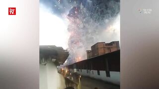 Factory Explodes In The Sky