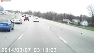 Fast And Furious Driver Nearly Hits Police Car - Vi