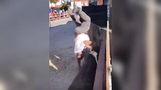 The Fat Man Fell Into The Bullring And Still Regrets It