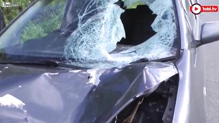 Fatal Dashcam Video Shows Pedestrian Emerging From Bushes