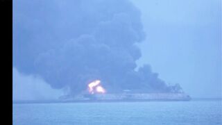 32 Crew Members Missing After Explosion On Iranian Tanker